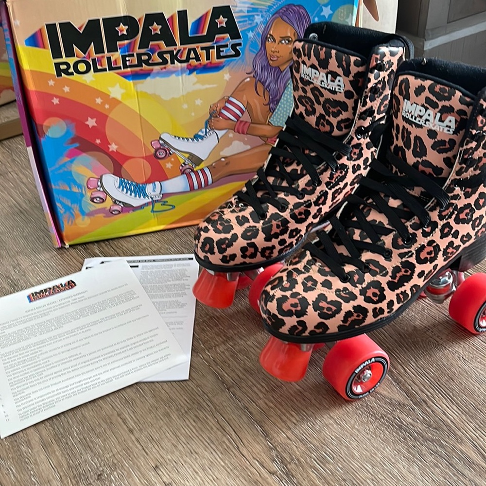 Impala Rollerskates Leopard
